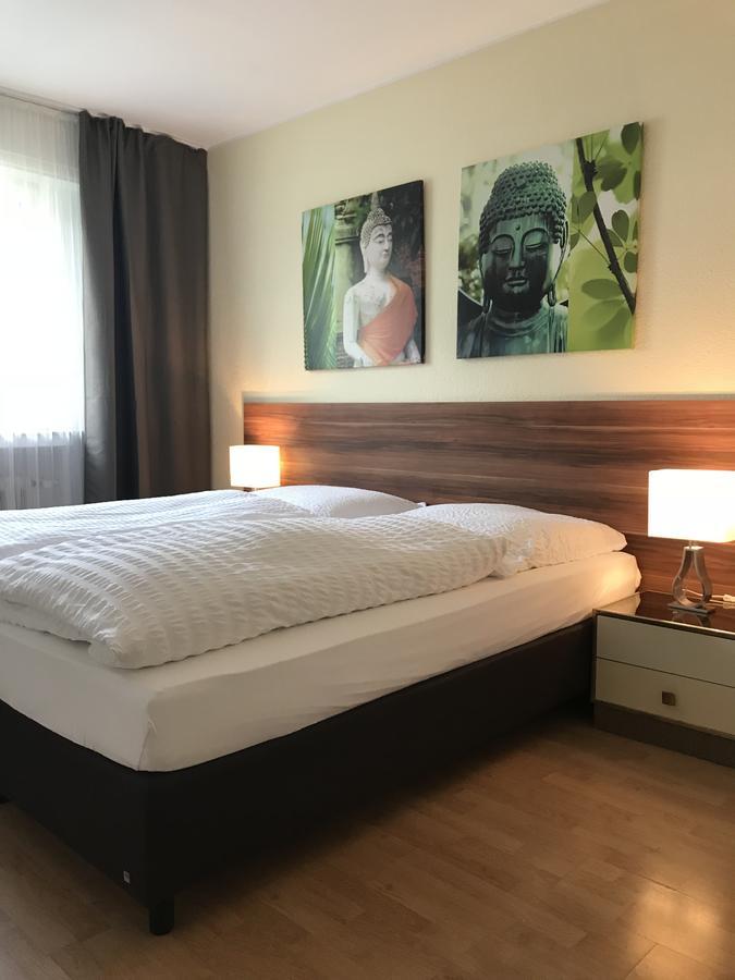Apartmenthaus Sonnen Düsseldorf Exterior foto
